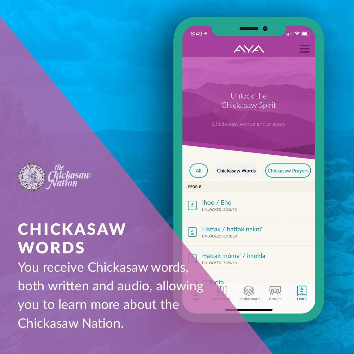 Chickasaw Words